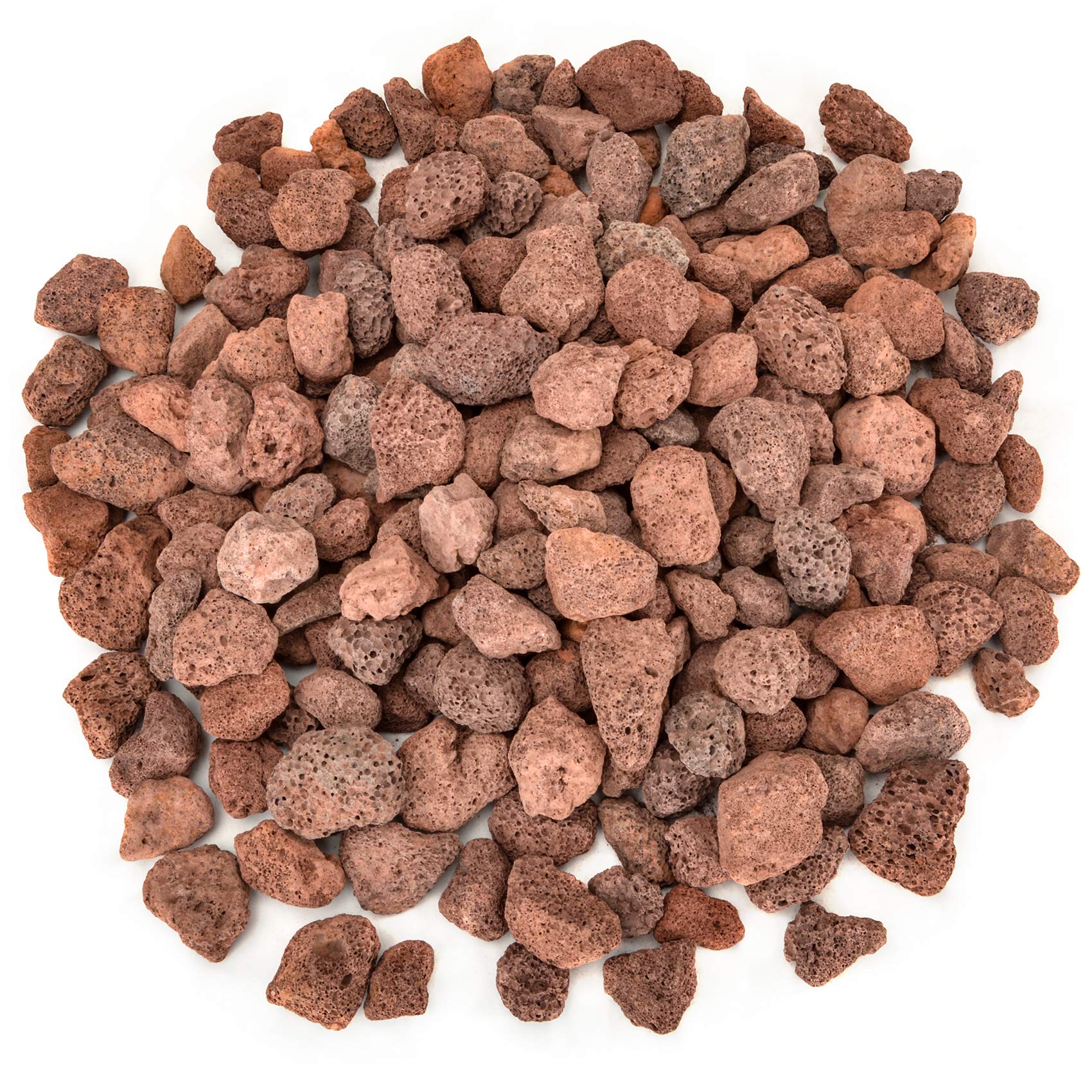 Stanbroil Lava Rock Granules for Gas Log Sets and Fireplaces - 10 lb.Bag(0.8"-1.18")