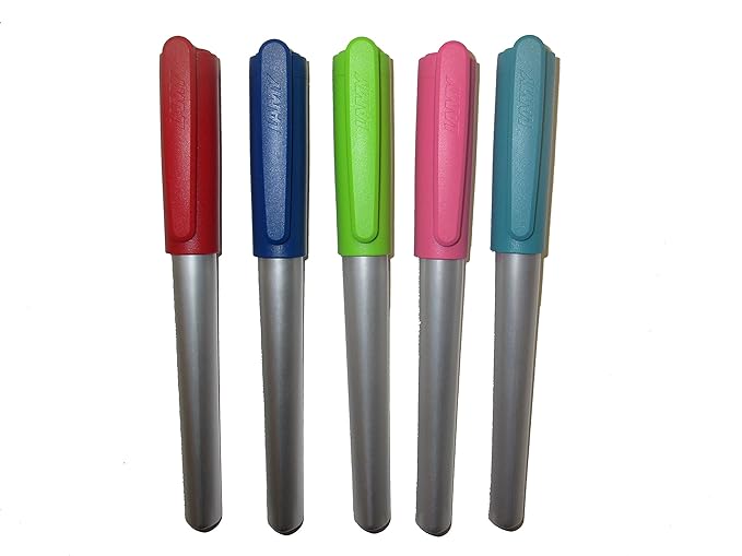 Lamy Nexx Füller mit Gravur rot, blau, gruen (lime) o. rosa, smaragd, violett EF, F, M, A, LH oder B