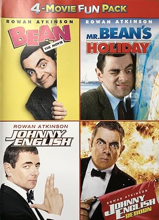 Rowan Atkinson 4 Movie Collection Bean The Movie Mr Bean S Holiday Johnny English Johnny English Reborn Amazon Co Uk Dvd Blu Ray