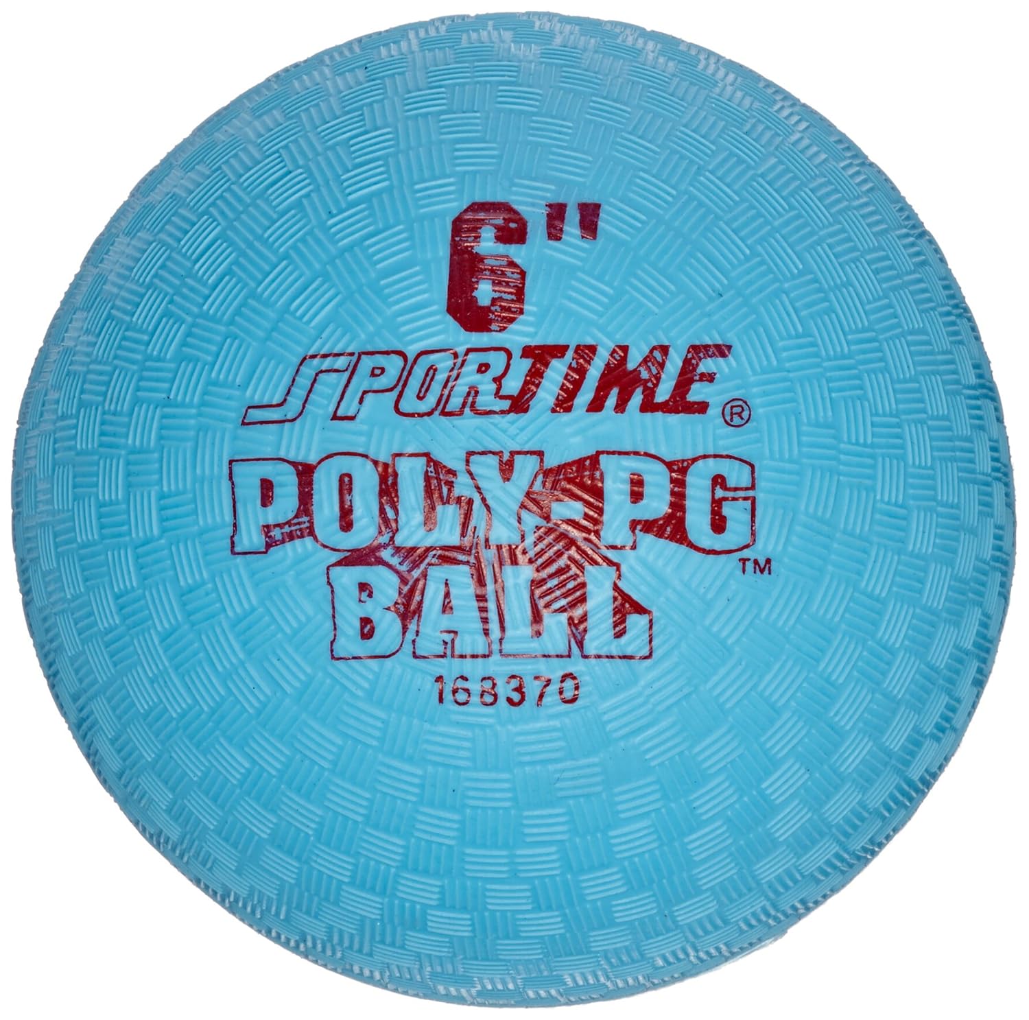 Sportime Poly Playground Ball 6 inch Blue Industrial