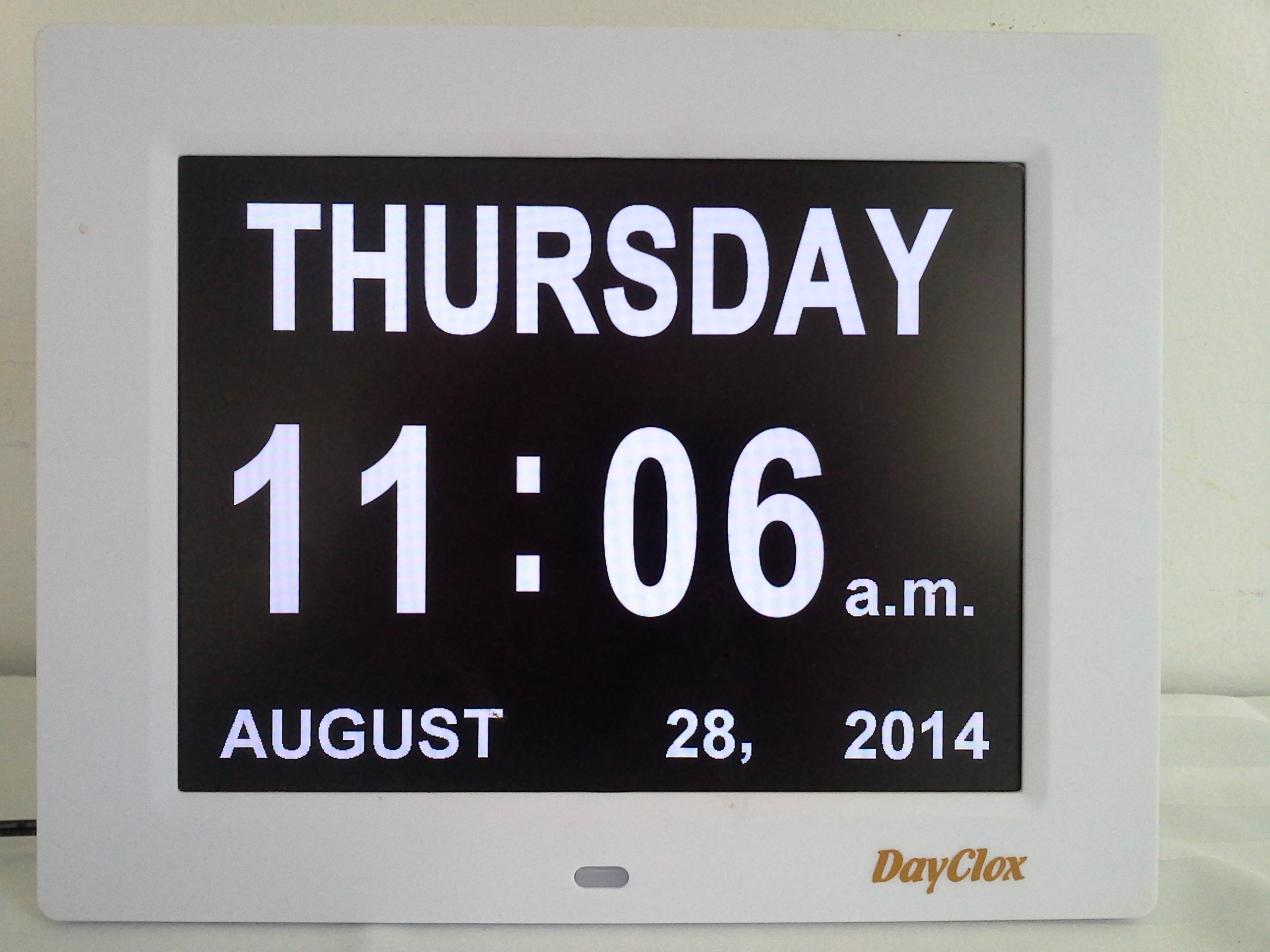 DayClox The Original Memory Loss Digital Calendar Day Clock with
