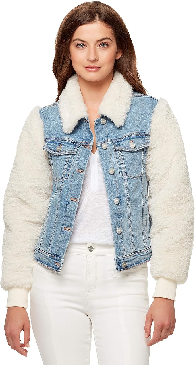 sanctuary pink denim jacket