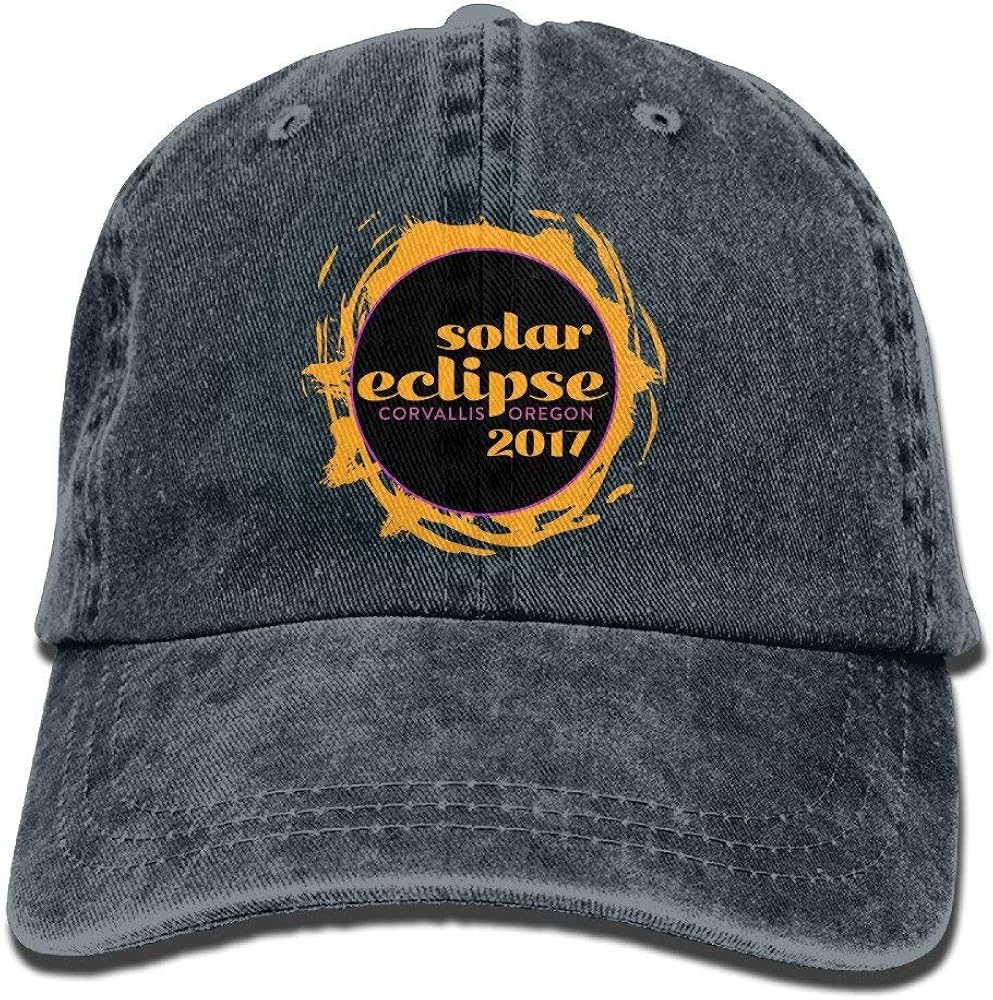 Total Solar Eclipse 2017 Ripe Travel Hat Navy Amazon.co.uk Clothing
