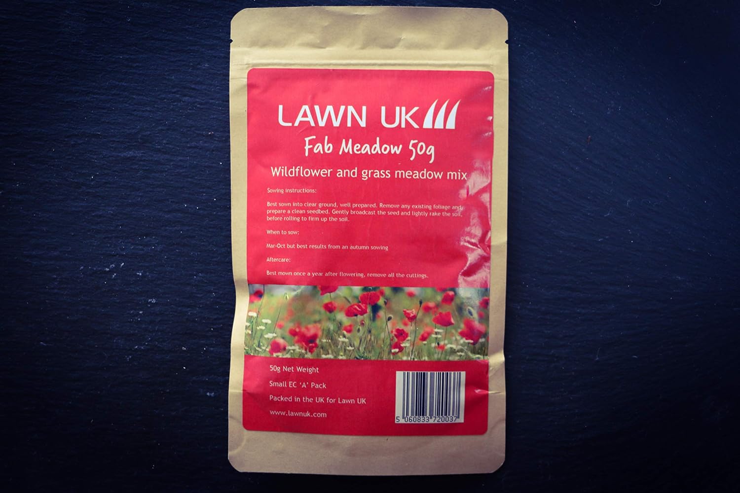 Wildflower Fab Meadow Seed Mix Lawn UK - 50g - 20sqm Coverage - Flagship Sow and Grow - Annual Perennial Wildflowers - Image 5