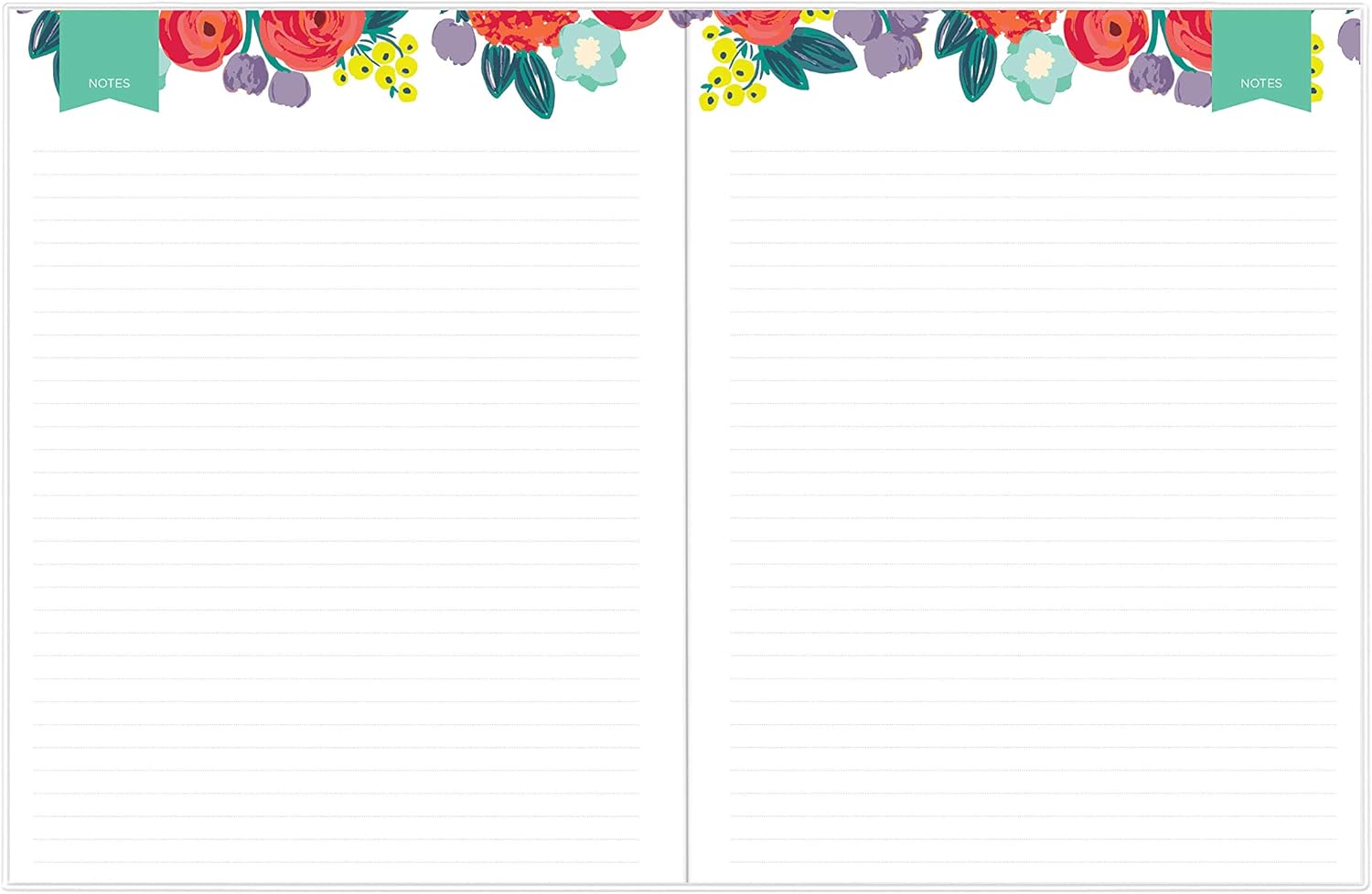 Day Designer for Blue Sky 2020-2021 Academic Year Monthly Planner, Flexible Cover, Stapled Binding, 8.5" x 11", Floral Sketch (120954) : Office Products