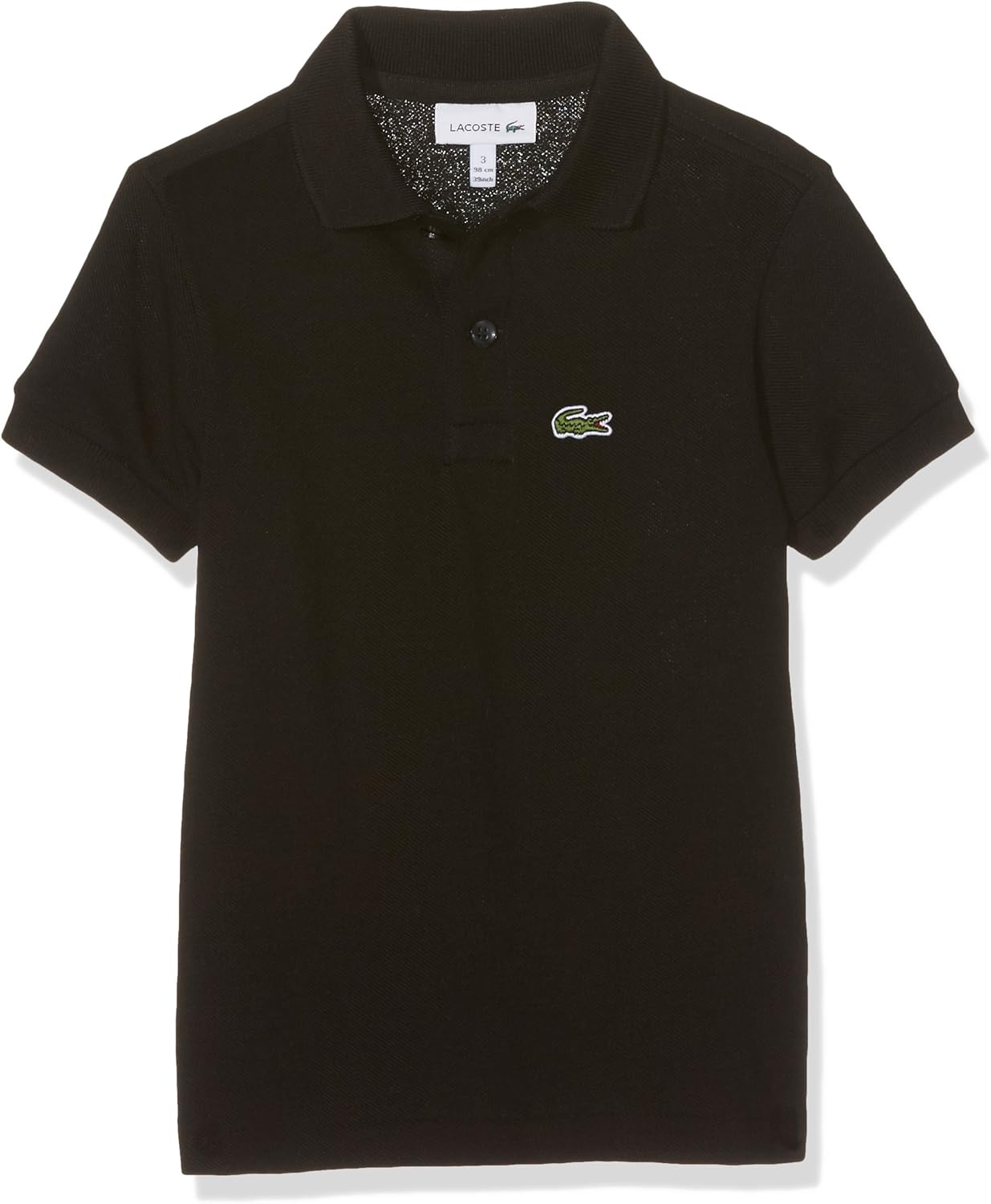 lacoste polo negro