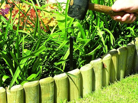 Log Roll Pin para madera Log Rollo: Amazon.es: Jardín
