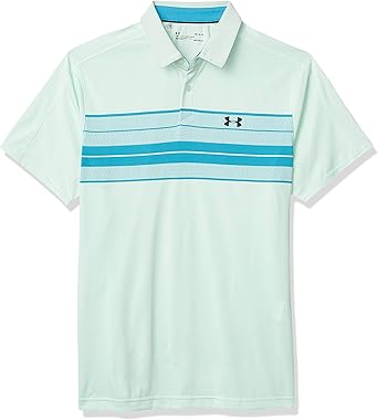 under armour vanish chest stripe polo