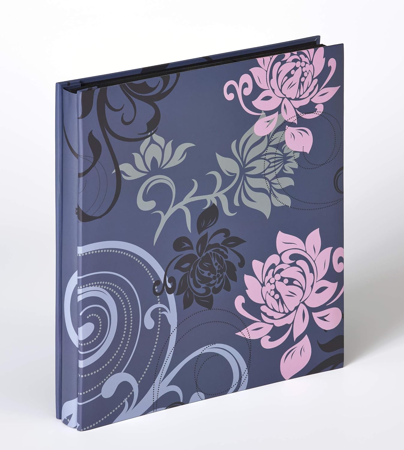 walther design Photo Album Blue 400 Photos 10x15 cm Stock Album Grindy EA-201-L, Blue Grey, 400 photos, 10 x 15 cm