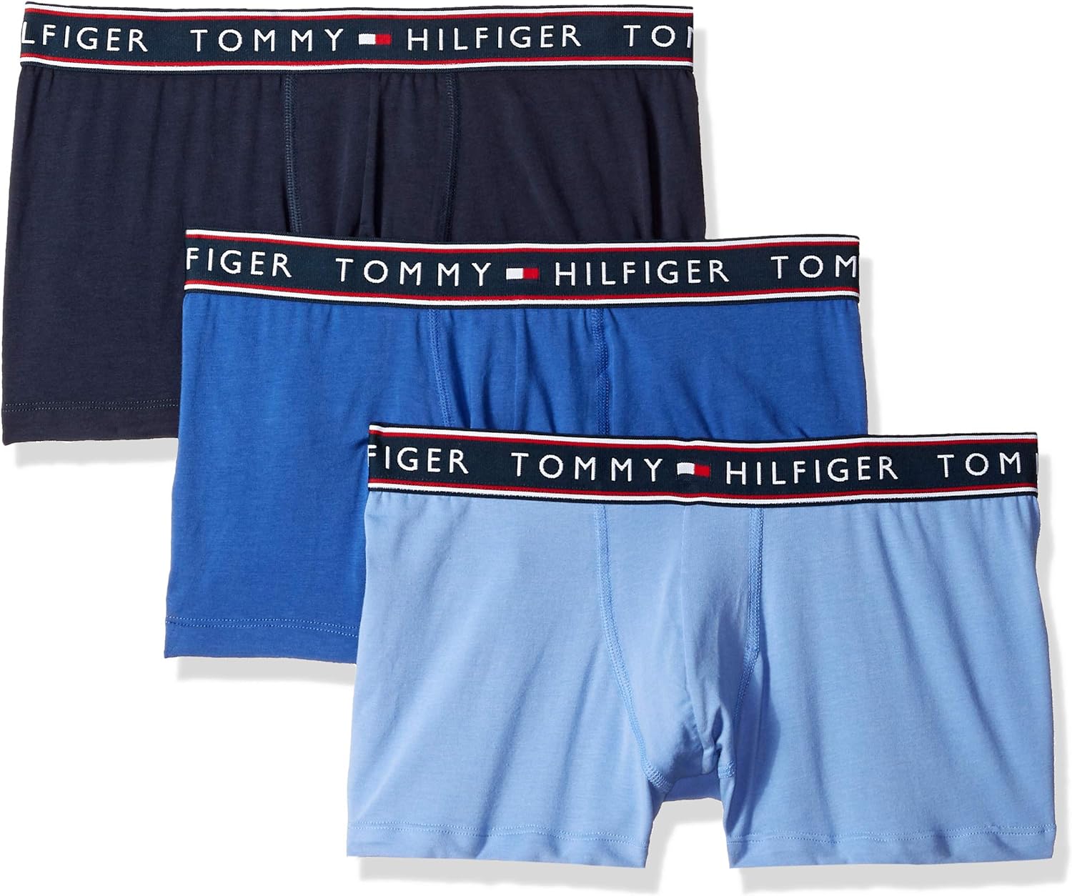 Tommy Hilfiger Men's Underwear Cotton Stretch Trunk: Clothing