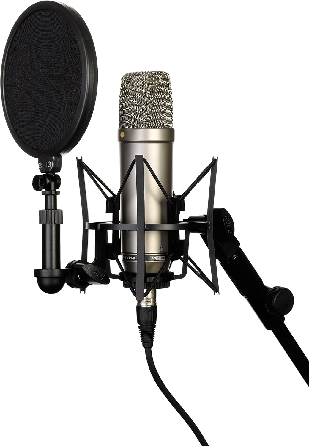 Rode NT1-A Anniversary Vocal Cardioid Condenser Microphone Package: Musical Instruments