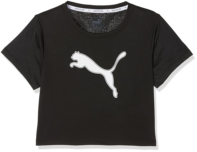 magliette puma bambino nero