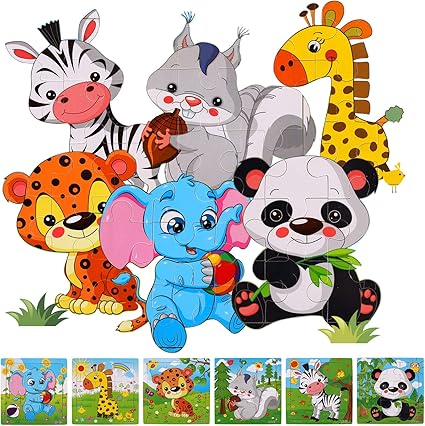amazon wooden puzzles for toddlers