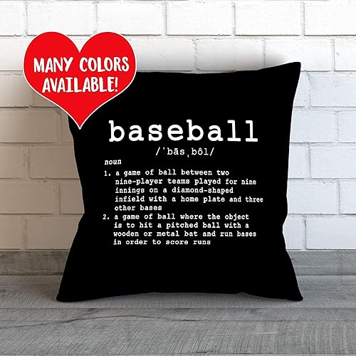 Amazon Com Baseball Pillows Baseball Baseball Throw Pillows