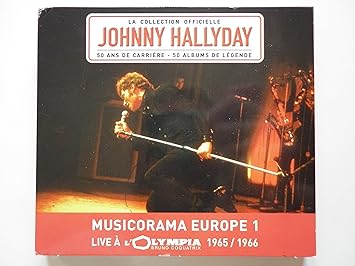 Johnny Hallyday Double Cd Album Digipack Musicorama Europe 1 Live A L Olympia 1965 1966 Johnny Hallyday Amazon Fr Musique