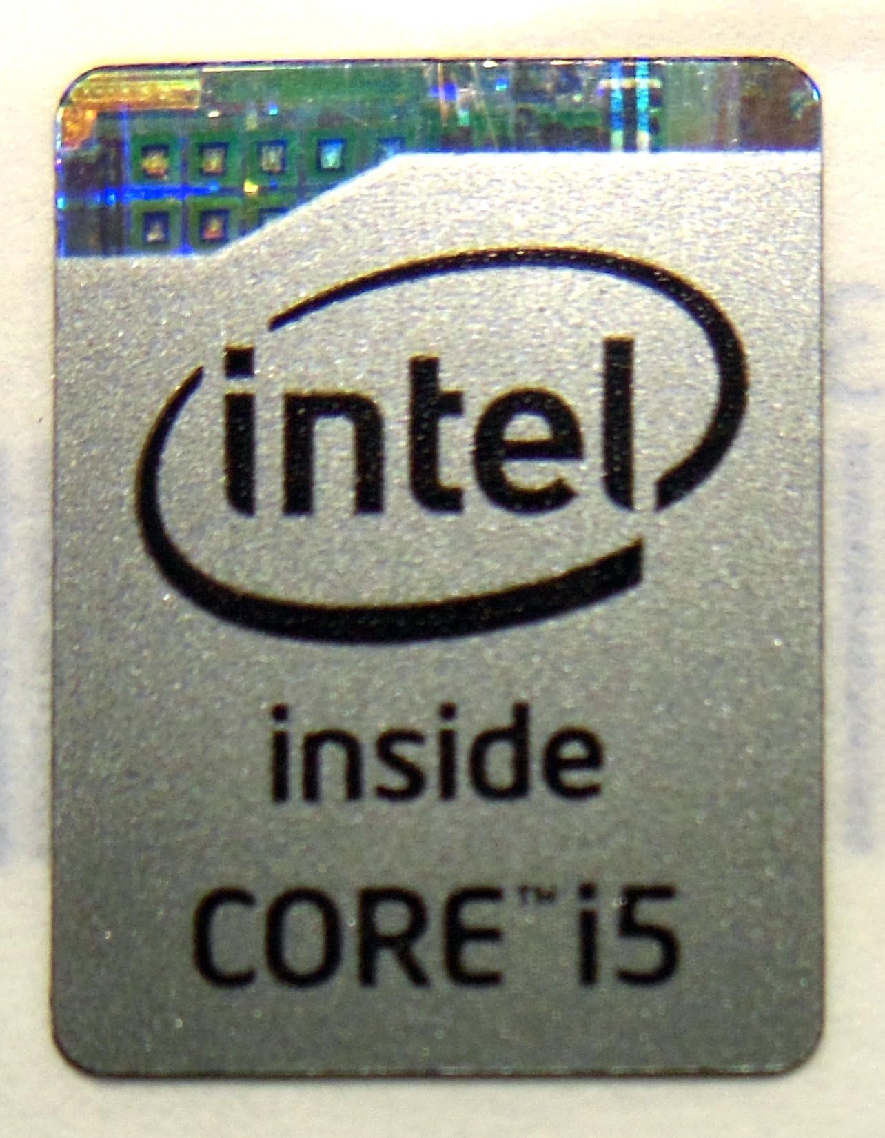 Intel Original Core i5 Inside Sticker/Badge/Emblem 12 x 16mm [783]