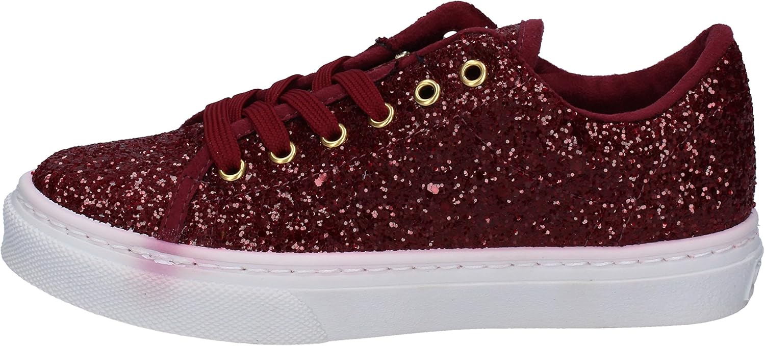 Guess Sneakers Damen Glitter Burgund 36 EU Amazon.de Schuhe & Handtaschen