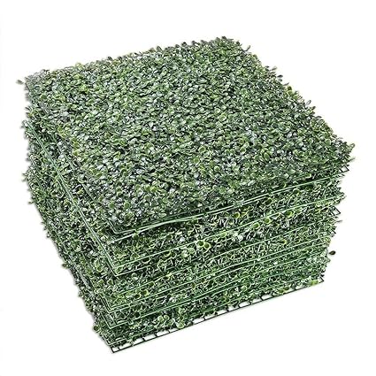 Amazon Com 12 Pack 20 X20 Artificial Boxwood Topiary Tree