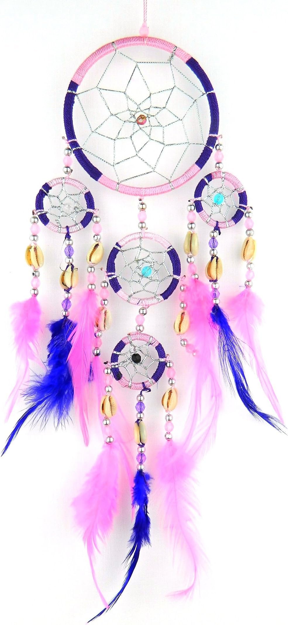 Bali unbrandedDreamcatcher Pink and Purple Girls Kids Dream Catcher Beautiful Bedroom Decoration