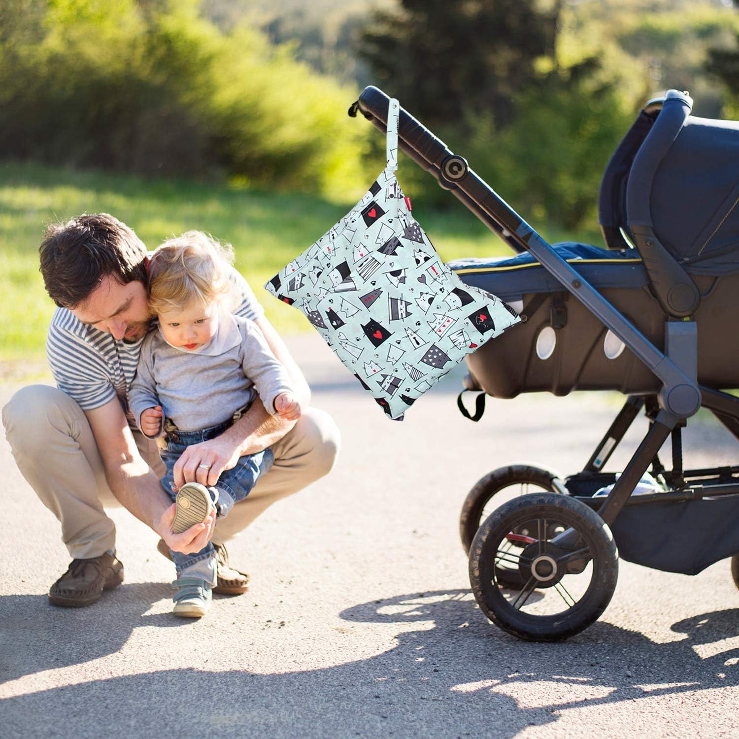 Damero Sac A Couche De Bebe Reutilisable Sac A Couches Lavables Organisateur Pour Les Couches De Bebe Les Vetements Sales Et Plus Encore Distributeurs De Couches Bebe Et Puericulture Zwembaddebeemd Nl