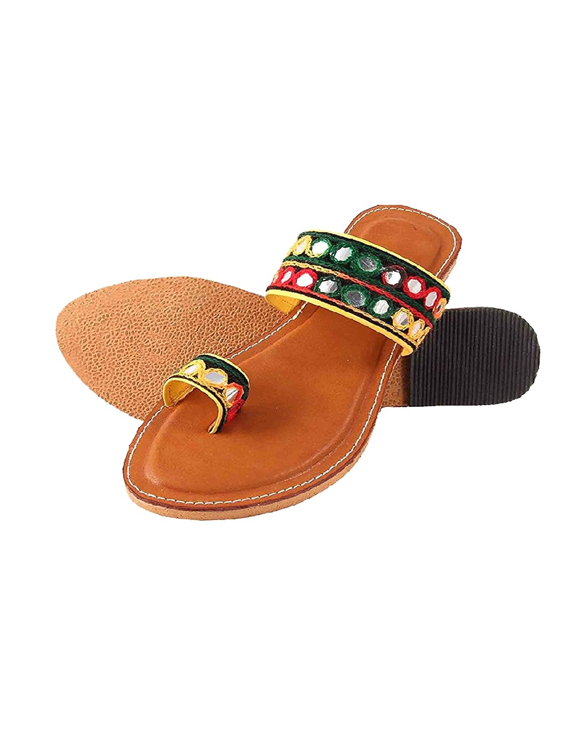 qasmi women kolhapuri chappal