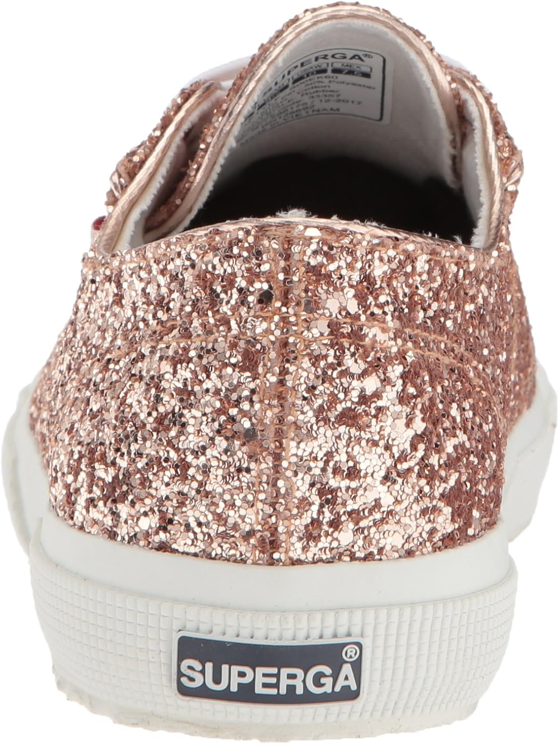 superga gold glitter