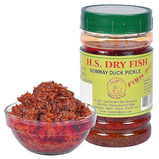 H.S Dry Fish Dry Bombay Duck Pickle (200 g)