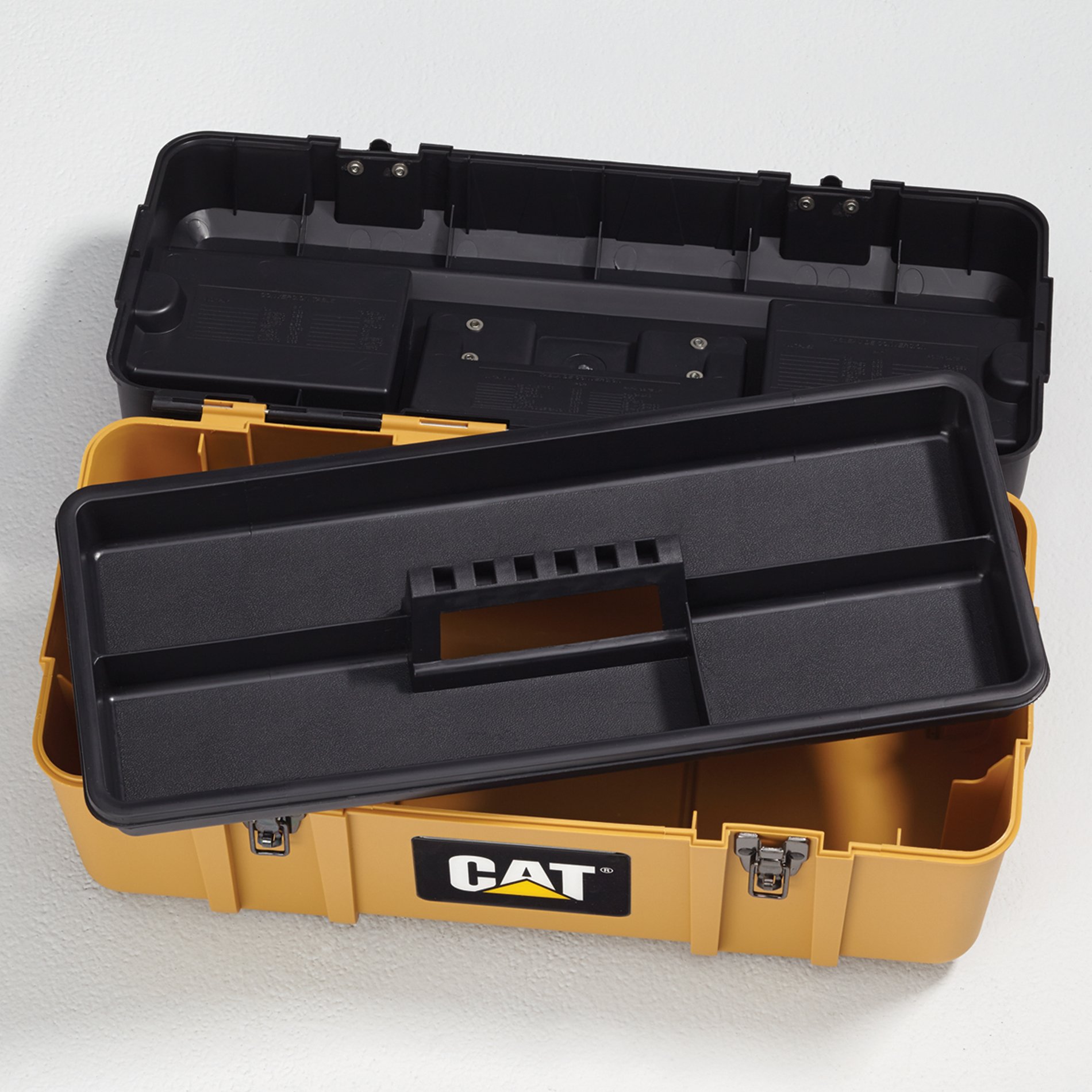Galleon Cat Premium Plastic Portable Tool Box With Lid Organization