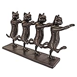 Design Toscano Chorus Line Cats Cast Iron Statue