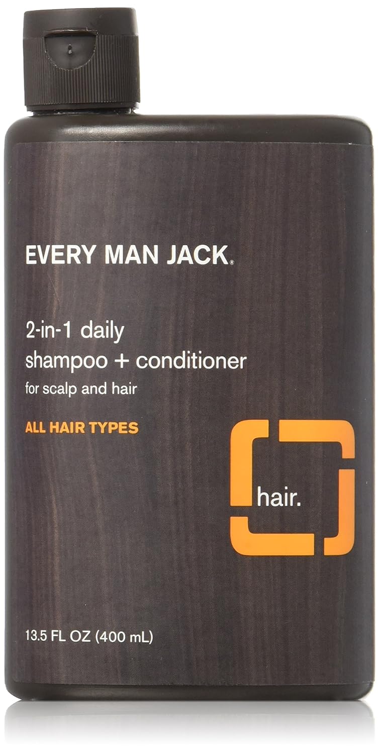 Every Man Jack 2 in 1 Daily Shampoo Citrus 13.5 oz Hair