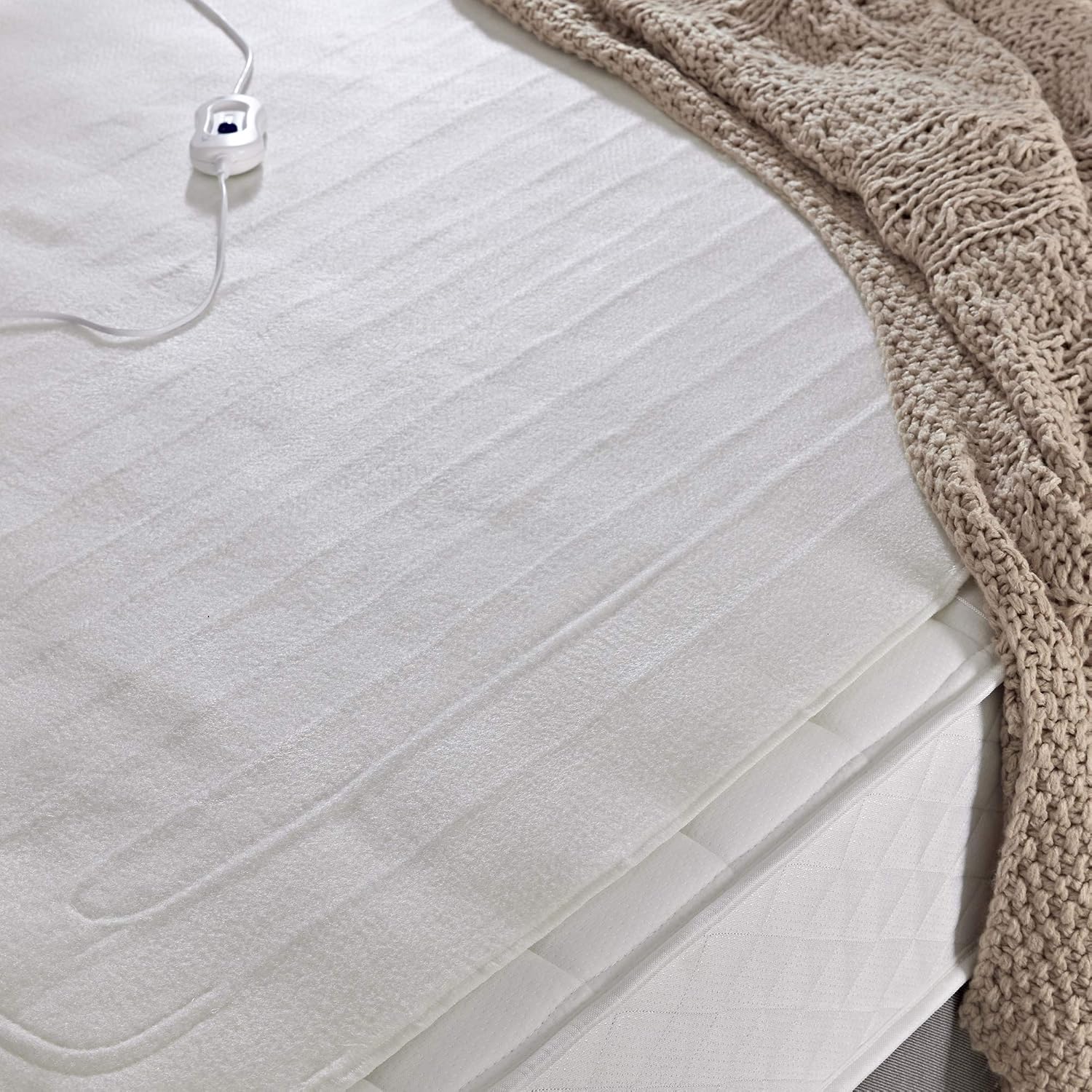 Silentnight Comfort Control Electric Blanket King Bed, Heated Underblanket with 4 Heat Settings, Fast Heat Up - Image 3