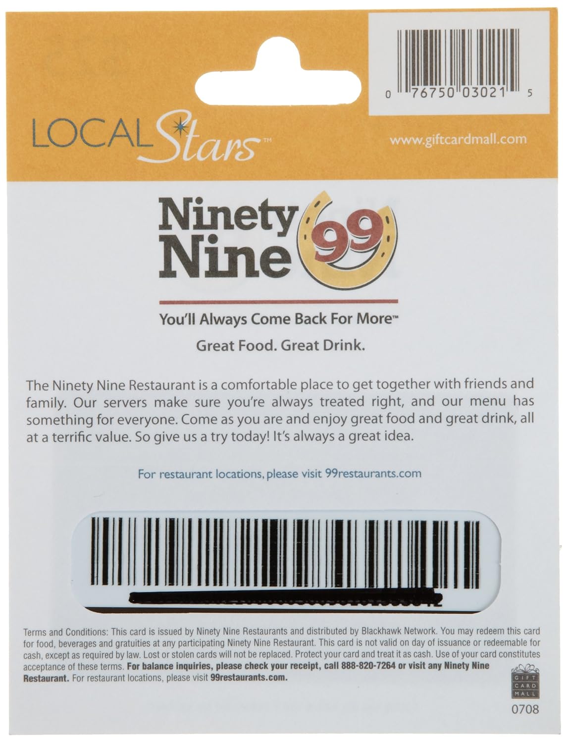 Nine Restaurants Gift Card