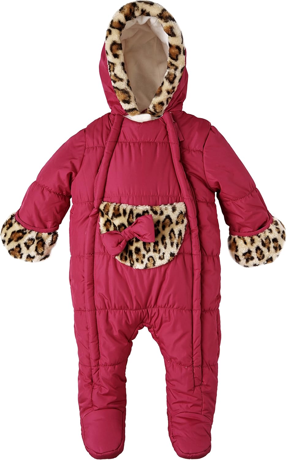 Wippette Baby Girls Fleece Lined One Piece Warm Winter