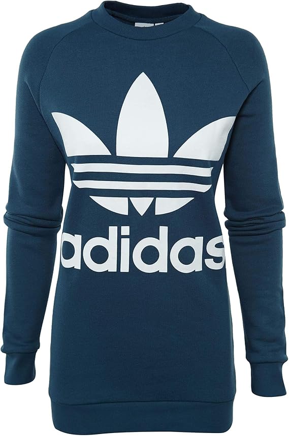 adidas originals women's oversized trefoil sweater