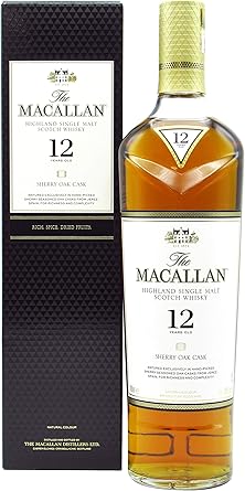 Macallan Sherry Oak Cask 12 Year Old Whisky Amazon Co Uk Beer Wine Spirits