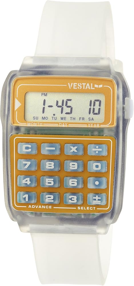 vestal calculator watch