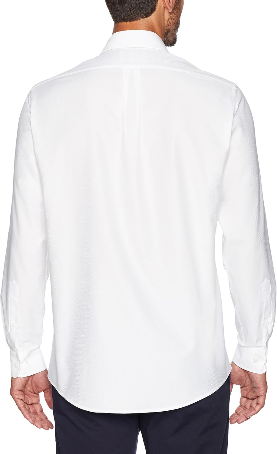 BUTTONED DOWN Men's Classic Fit Spread-Collar Supima Cotton Dress Casual Shirt: Clothing