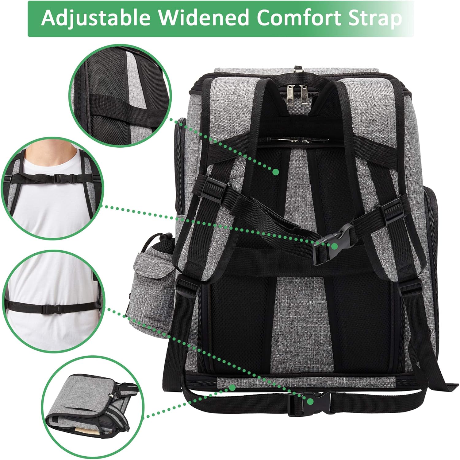 transparent window backpack