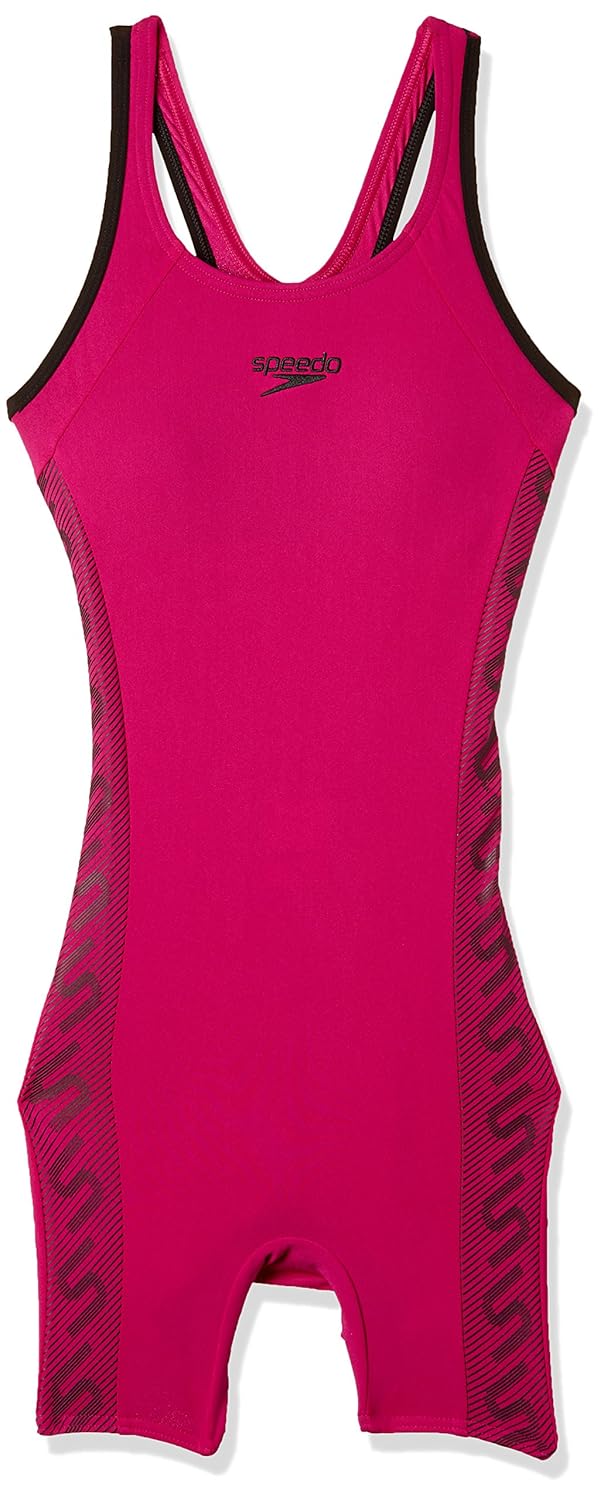 speedo female swimwear monogram legsuit