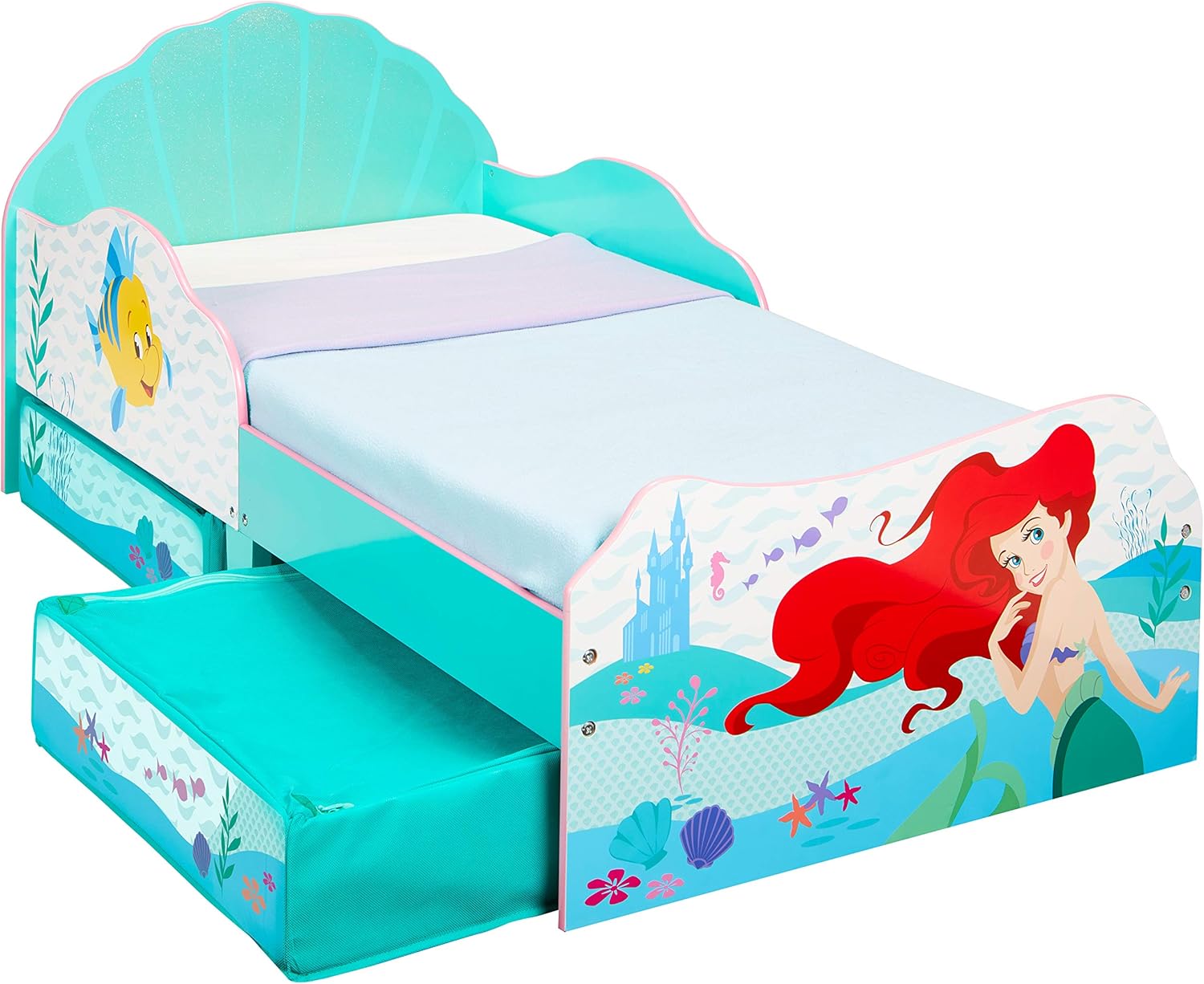 Disney - Princesas Disney Ariel - Cama Infantil