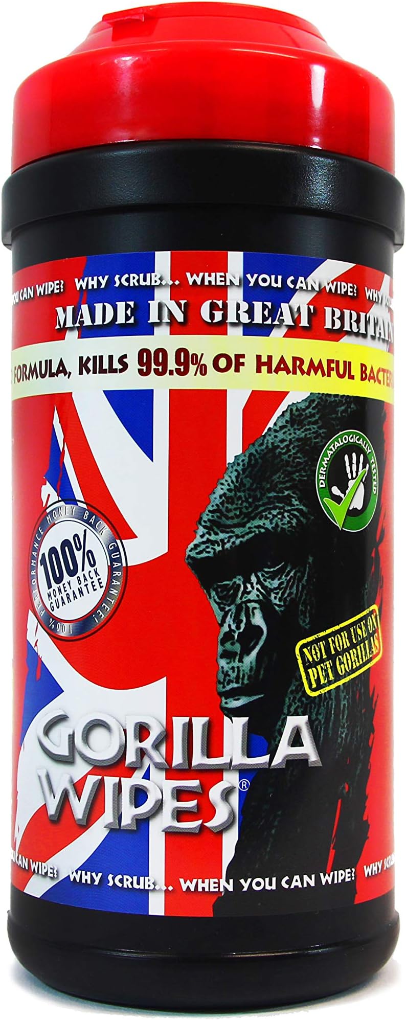 Gorilla Tub (80 Wipes) GW1010