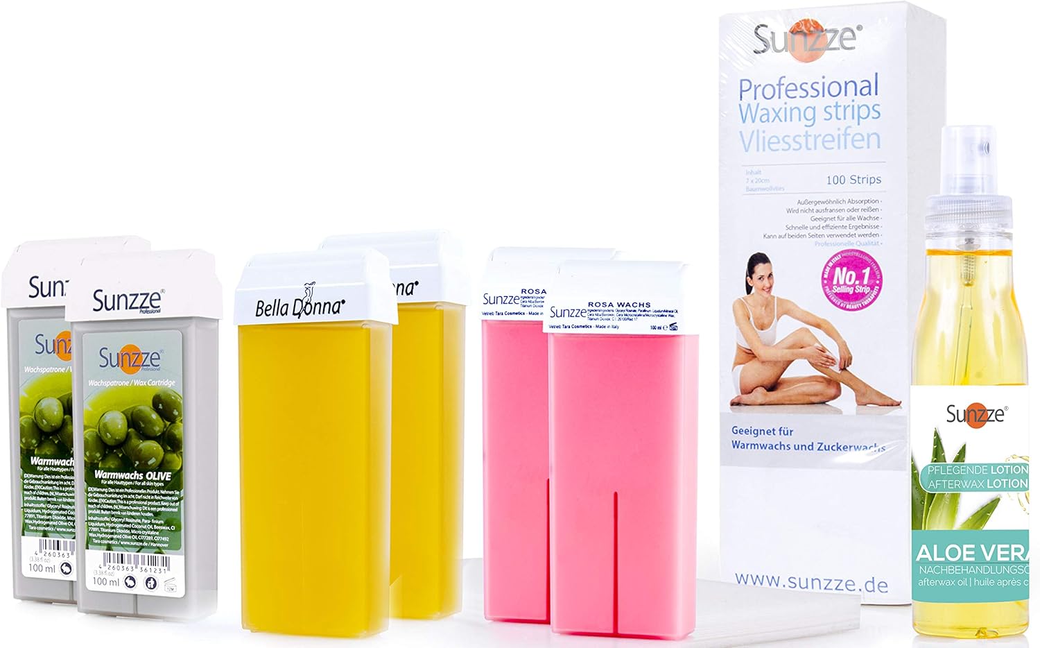 Nachfüllset mit 2 Honig - Enthaarung