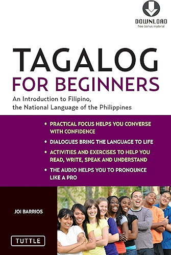 Download Tagalog for Beginners: An Introduction to Filipino, the National Language of the Philippines (Downloadable MP3 Audio Included) (English Edition) PDF