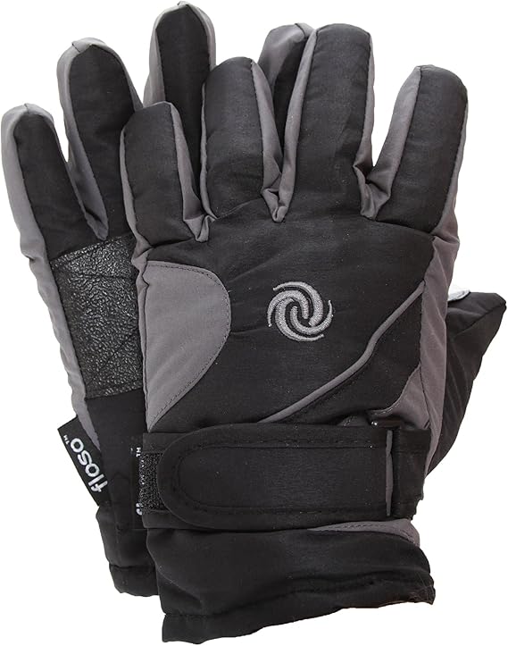 GL177 FLOSO Childrens//Kids Girls Heavy Duty Padded Thermal Ski Gloves