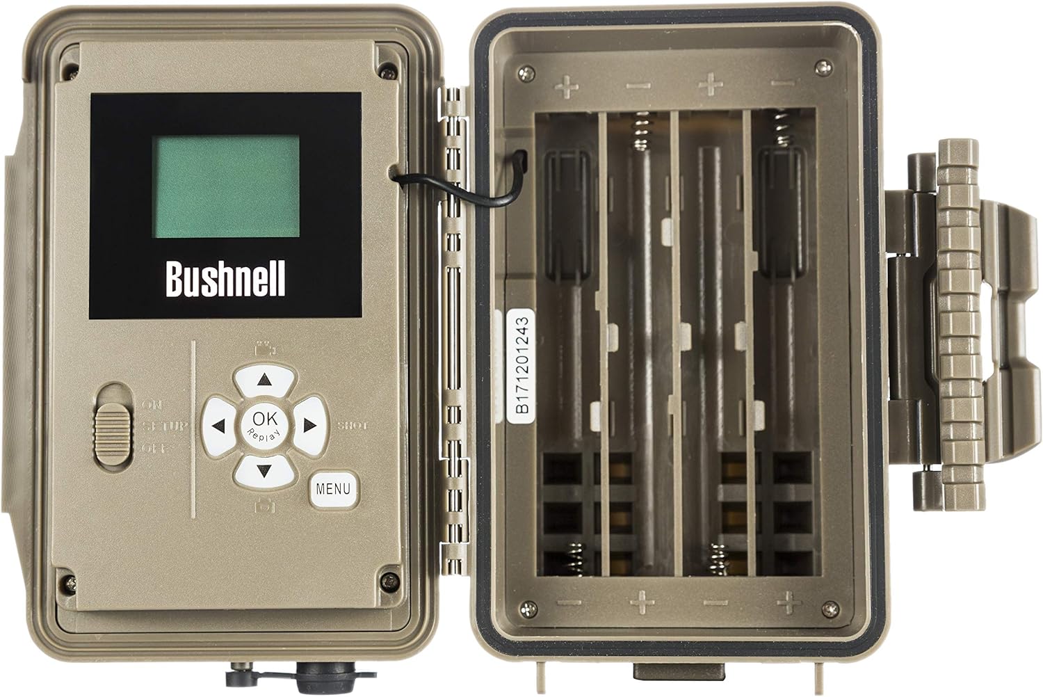 Bushnell 16MP Trophy Cam HD Essential E3 Trail Camera, Brown, with 32GB SD Memory Card : Sports & Outdoors
