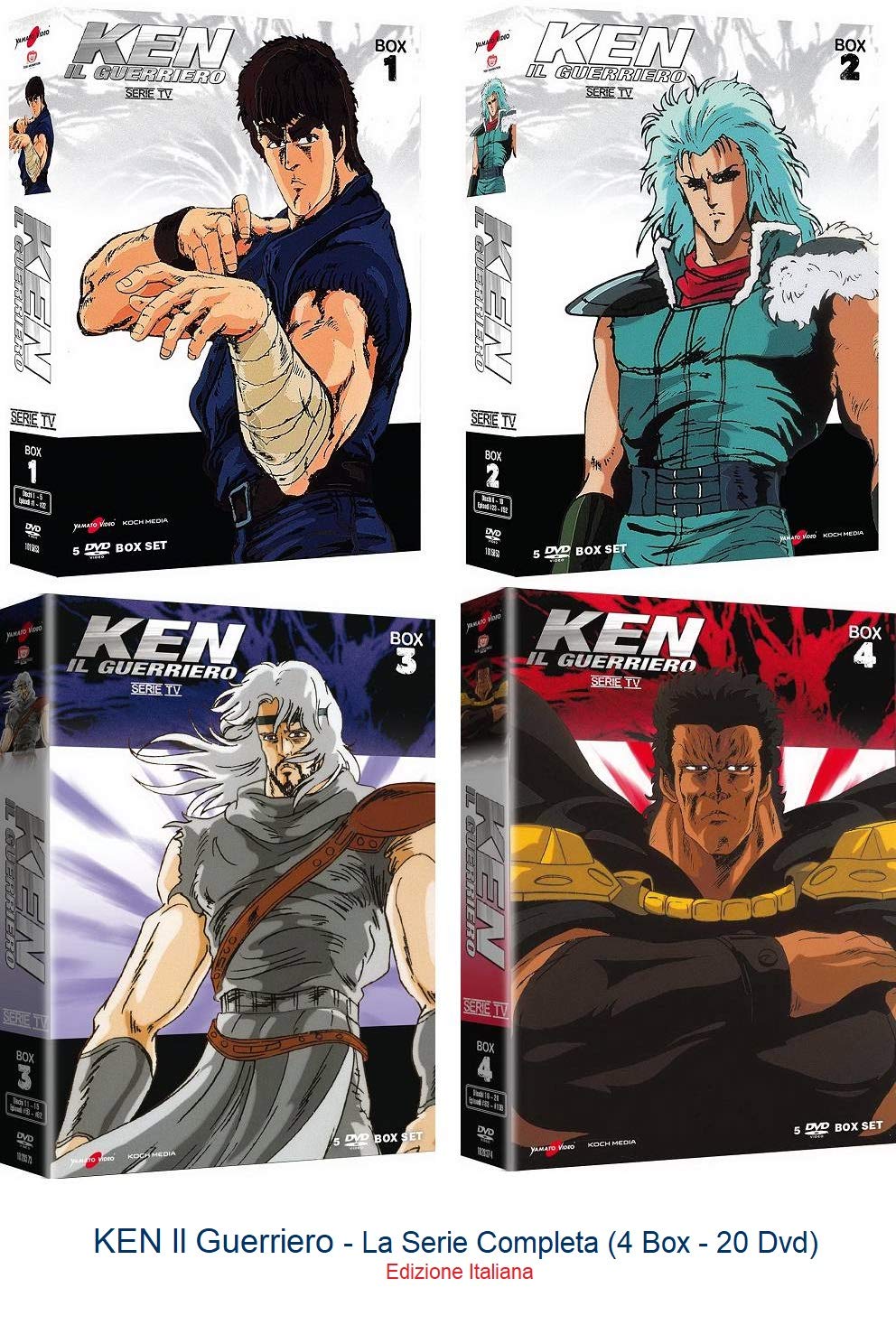 Ken Il Guerriero 3 Serie Completa Italiano