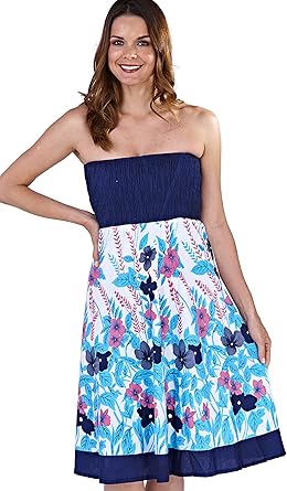 bandeau summer dress