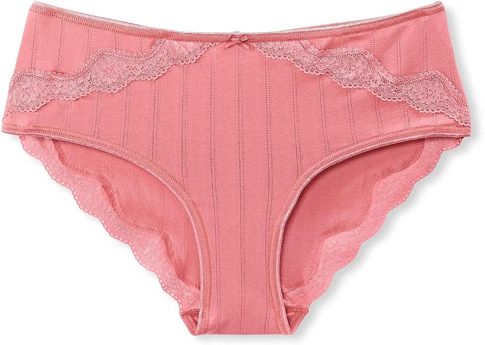 Calida Midislip Lycraspitze Culotte Femme En Coton Avec Dentelle - Confort Doux Et Élégant