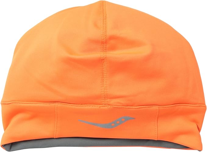 orange skull cap