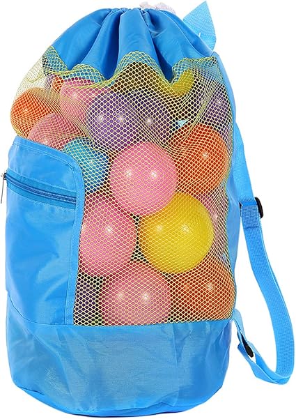 large mesh bag for beach toys